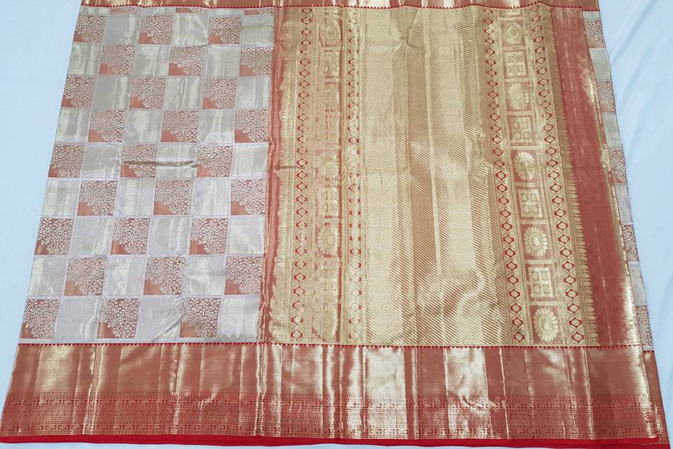 Kanchipuram silk saree