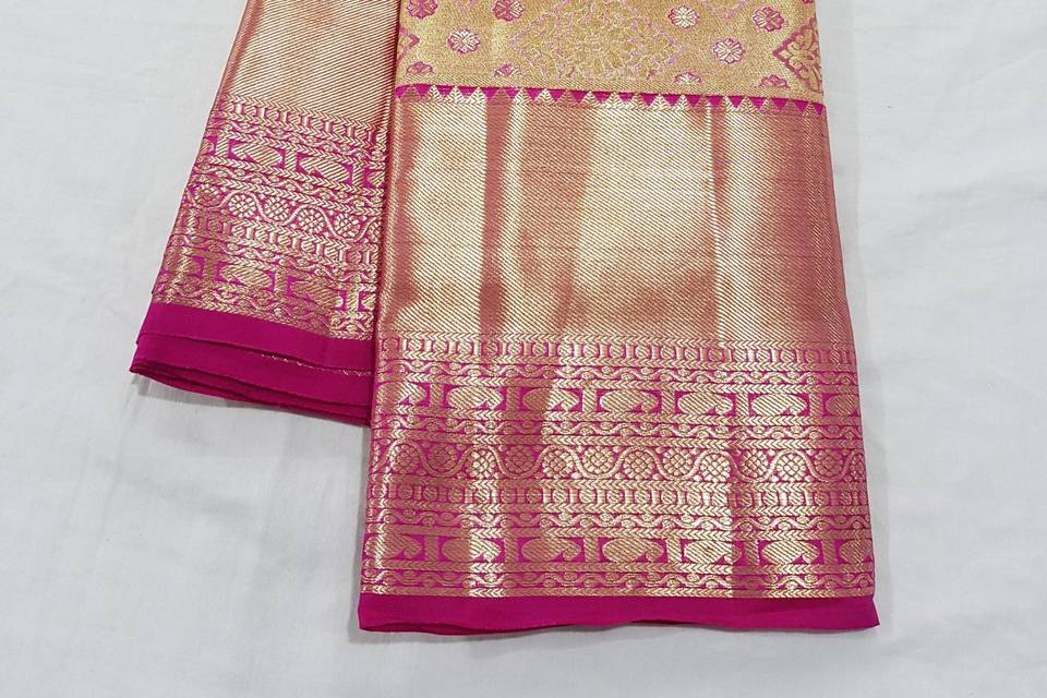 Kanchipuram silk saree