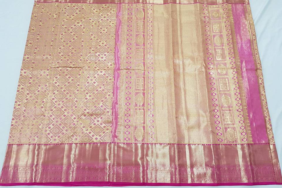 Kanchipuram silk saree