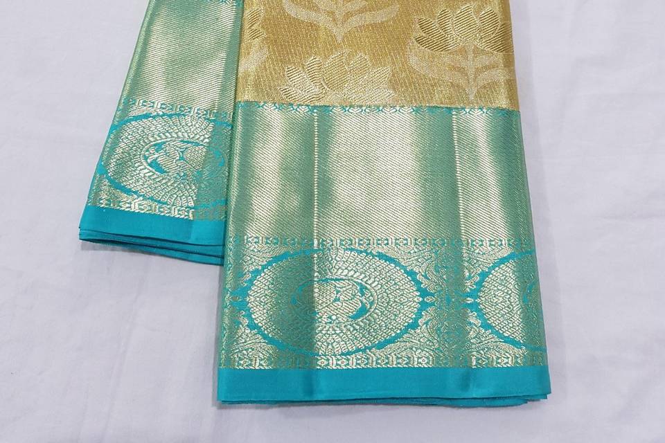 Kanchipuram silk saree