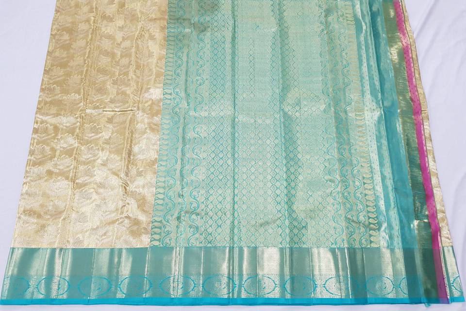 Kanchipuram silk saree