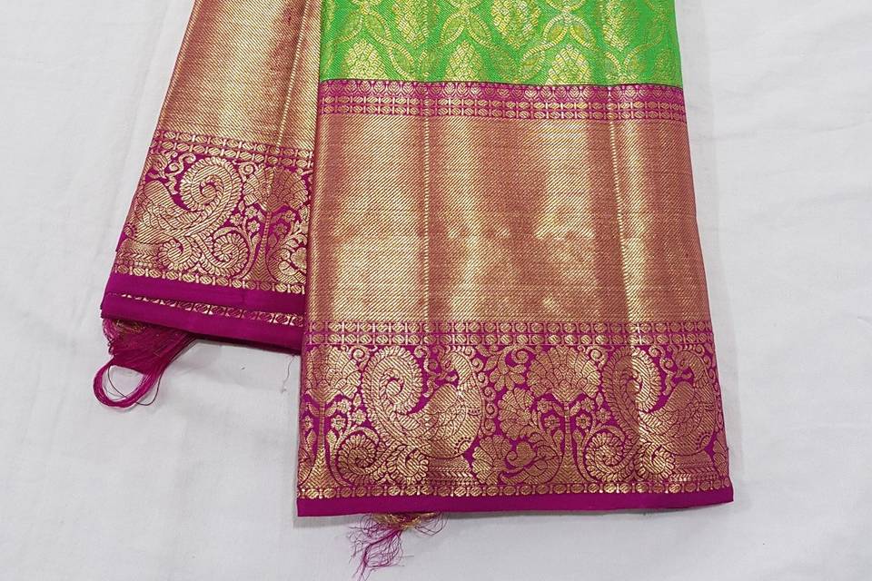 Kanchipuram silk saree