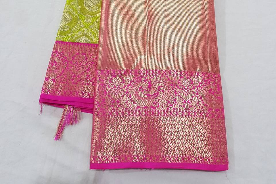 Kanchipuram silk saree