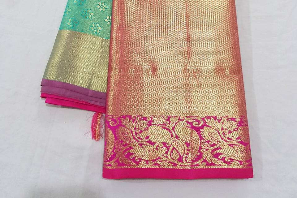 Kanchipuram silk saree