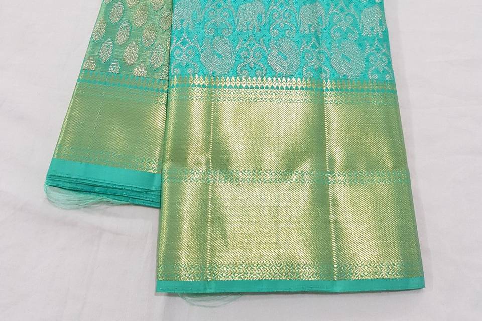 Kanchipuram silk saree