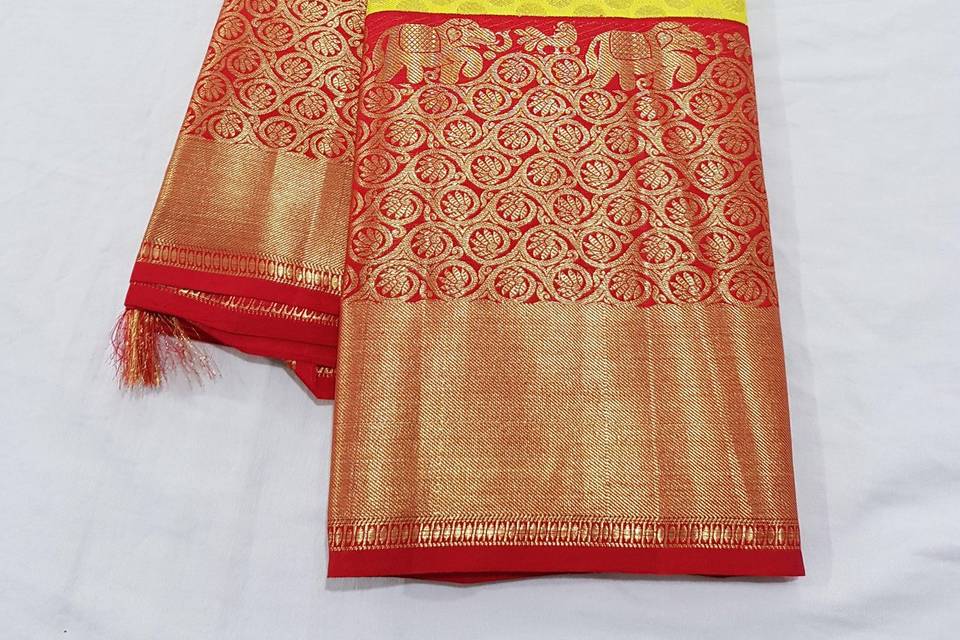 Kanchipuram silk saree