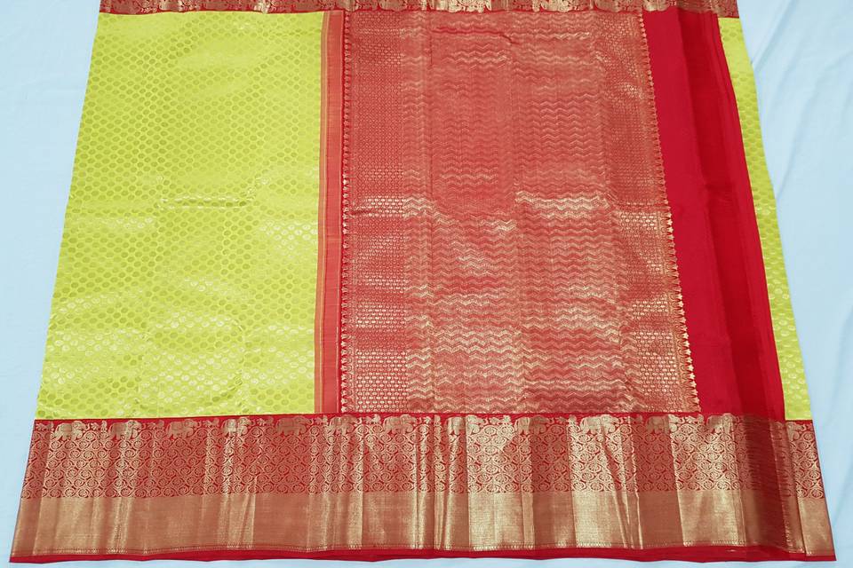 Kanchipuram silk saree