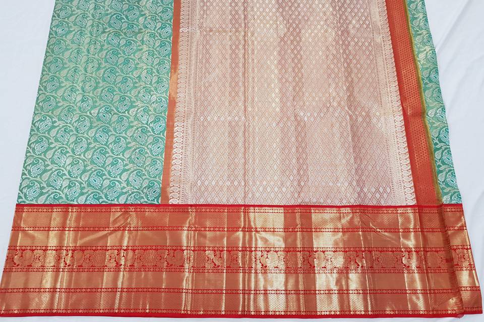 Kanchipuram silk saree