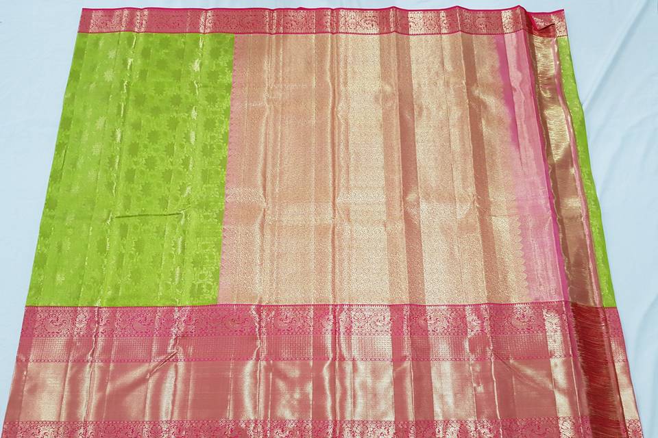 Kanchipuram silk saree