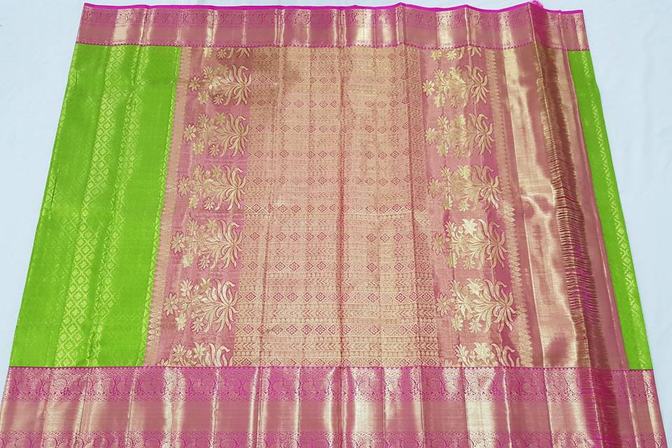 Kanchipuram silk saree