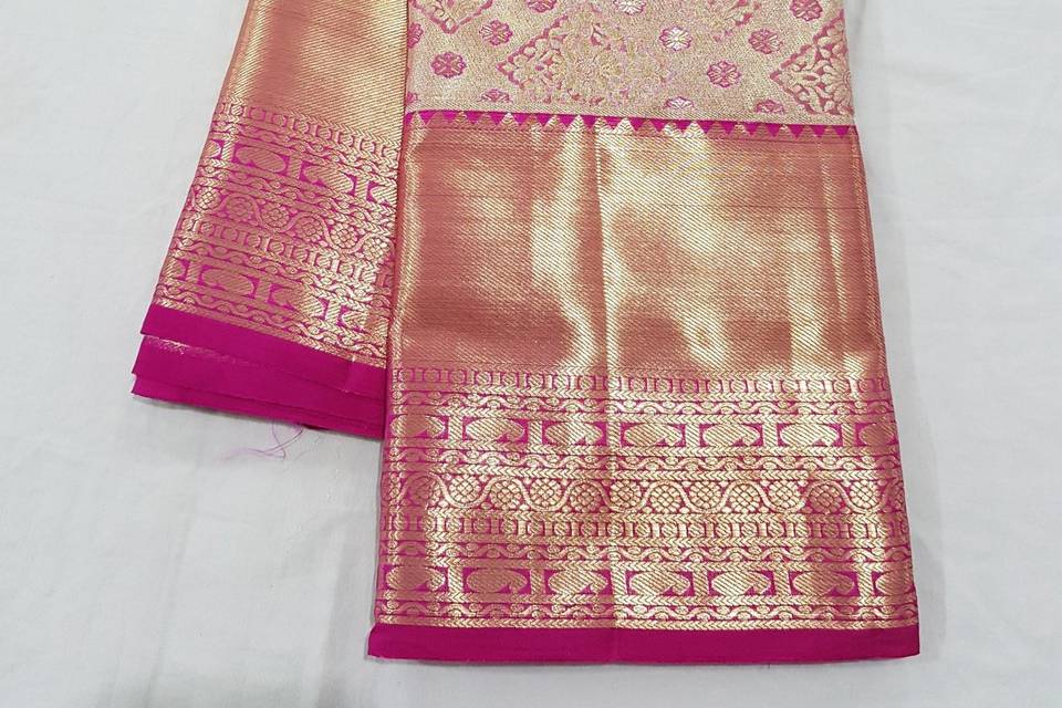 Kanchipuram silk saree