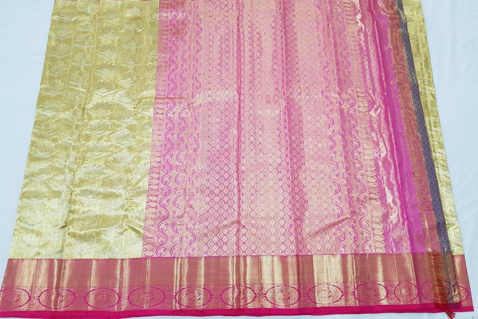 Kanchipuram silk saree