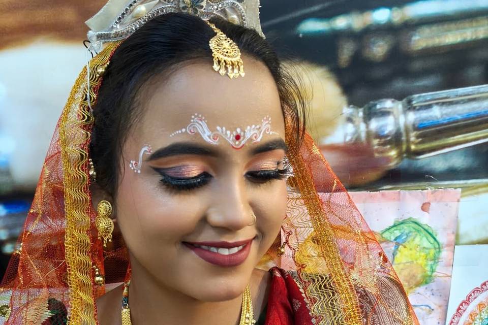 Bridal makeup