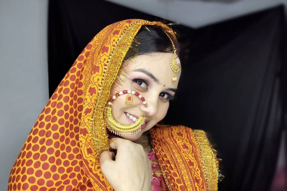 Bridal makeup