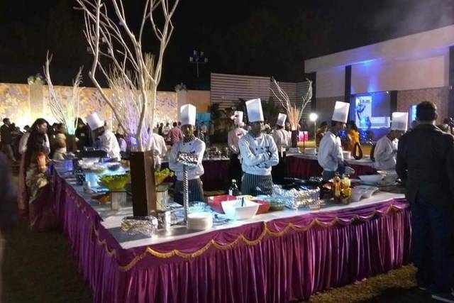 Catering setup