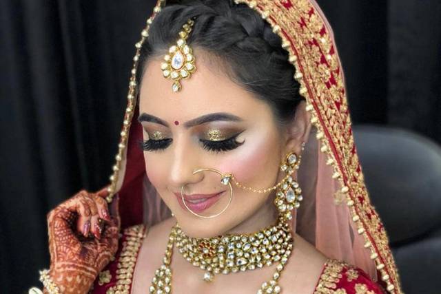Bridal makeup