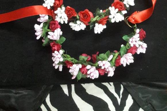 Floral jewellery