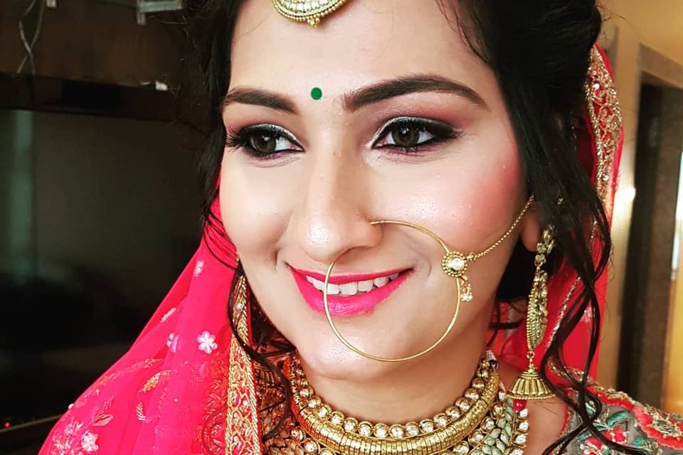 Bridal makeup