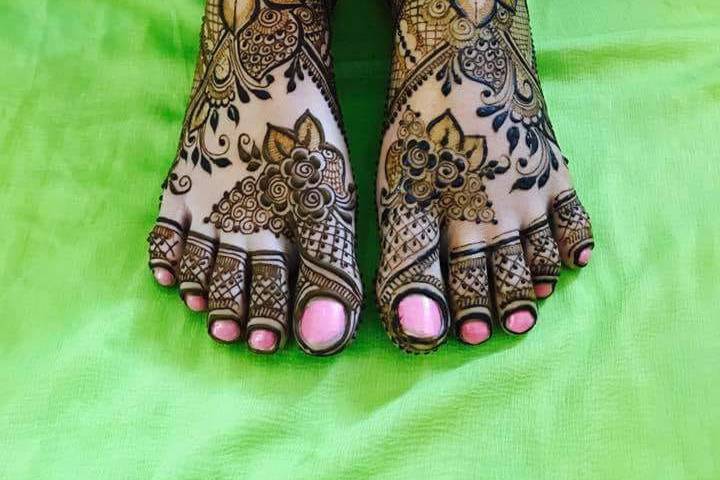 Bridal mehndi