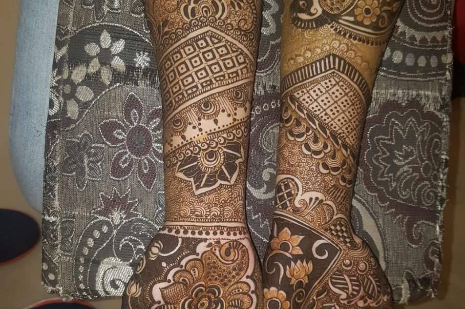 Bridal mehndi