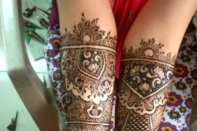 Bridal mehndi