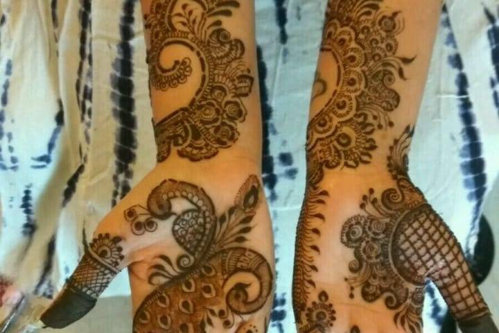 Bridal mehndi