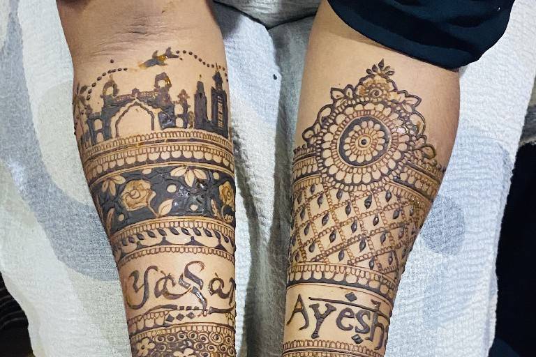 Calligraphy Henna