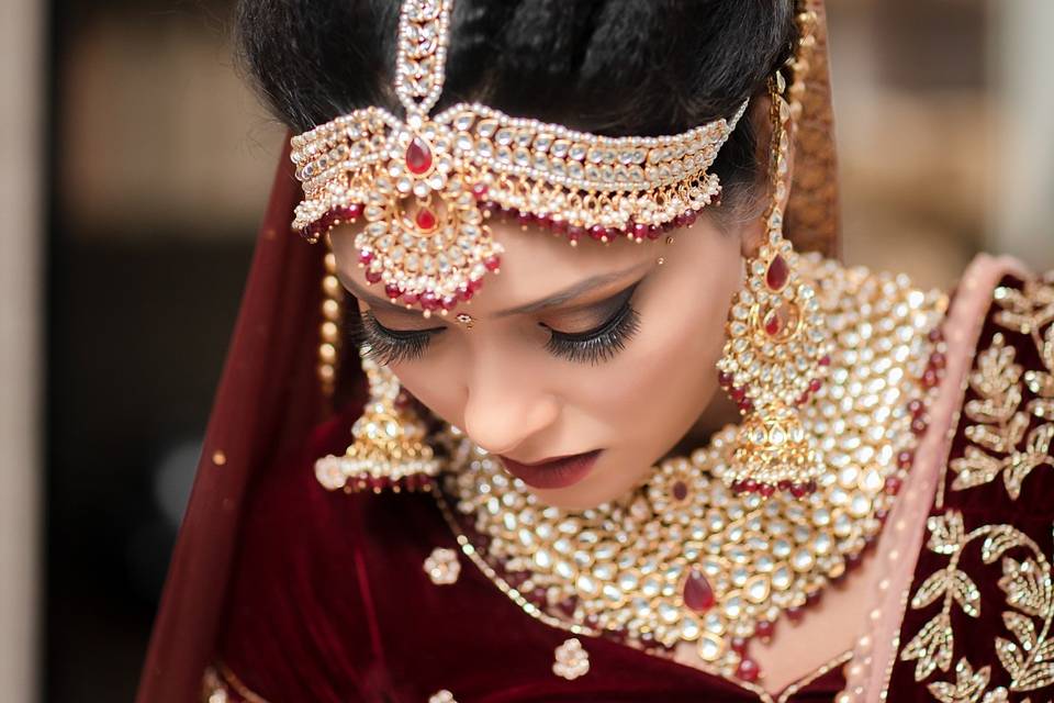 Bridal makeup