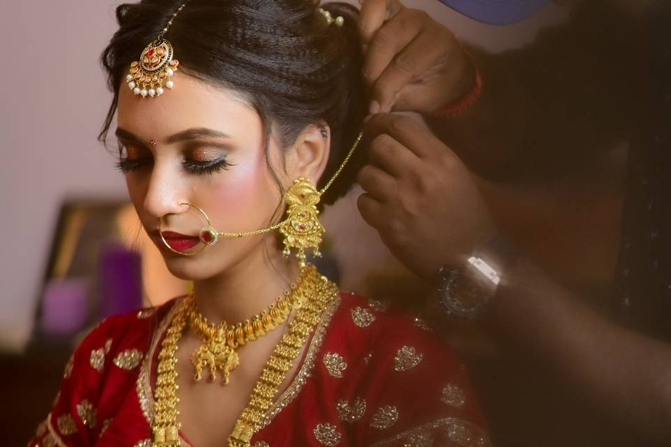 Bridal makeup