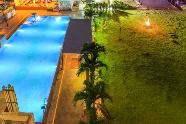 Lawn area