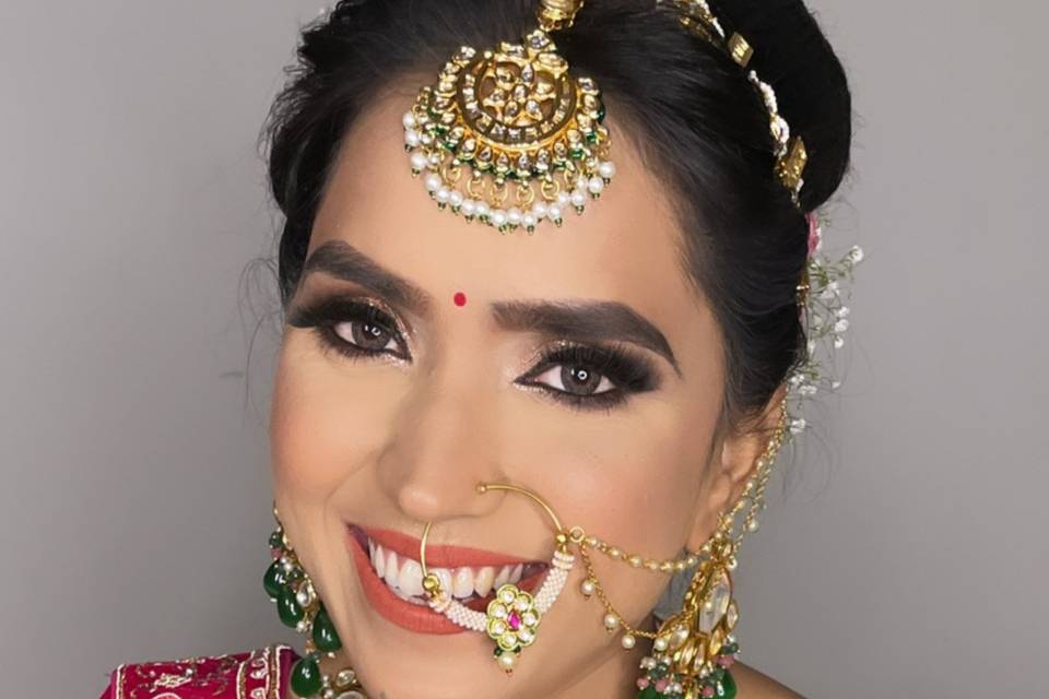 Bridal makeup