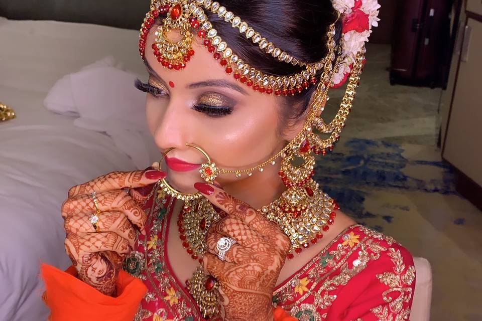 Bridal makeup