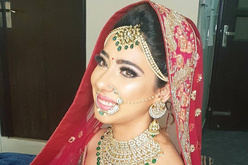 Bridal makeup