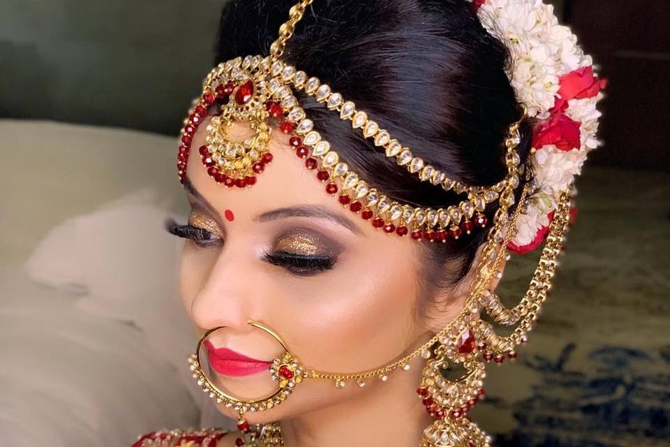 Bridal makeup