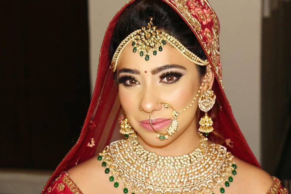 Bridal makeup