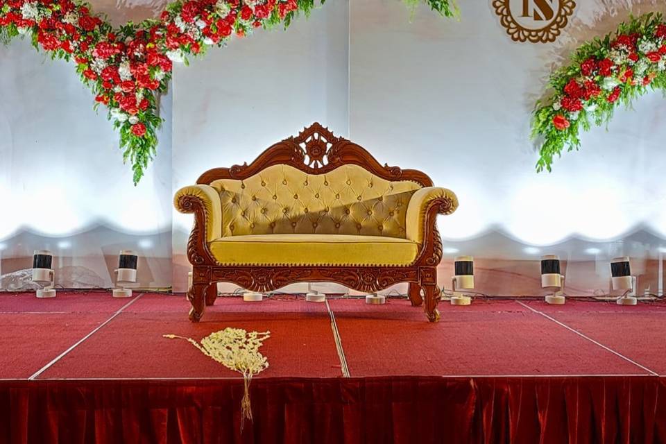 Stage & backdrop