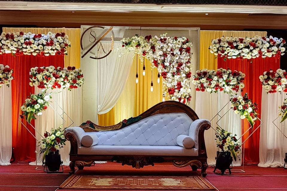 Stage & backdrop