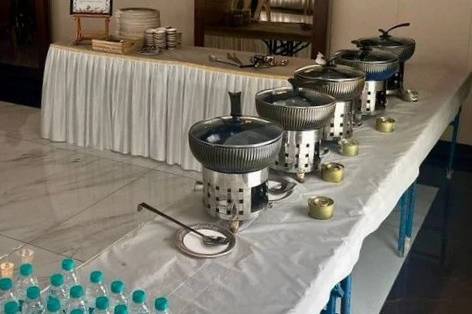 Catering setup