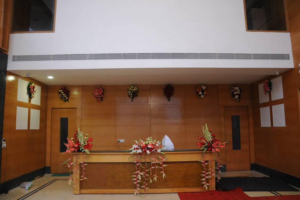 Reception area