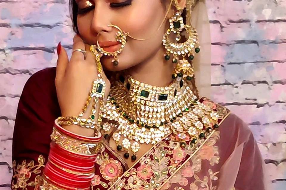 Bridal makeup