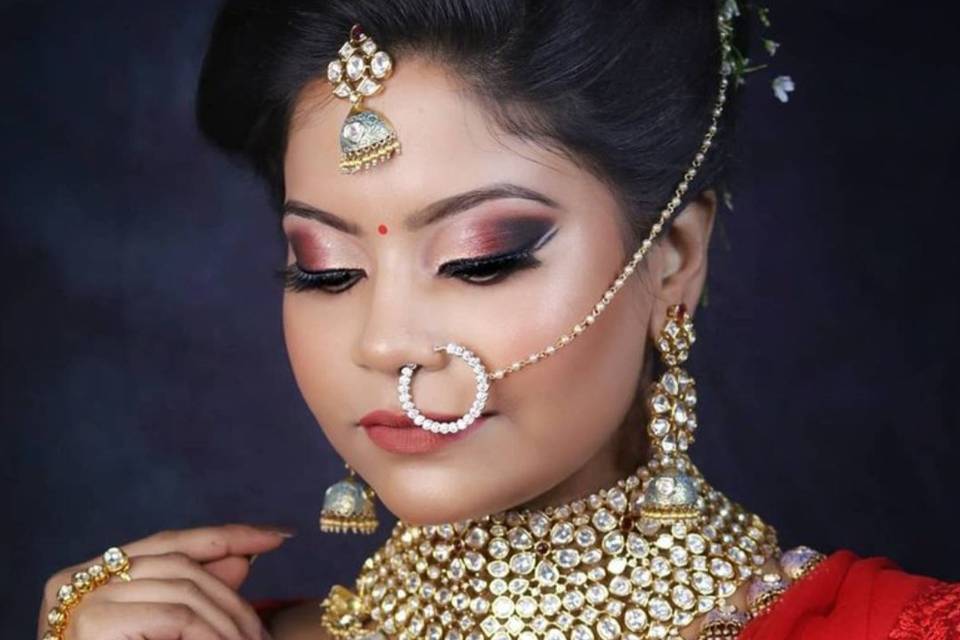 Bridal makeup