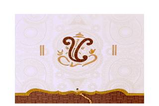 Raja Rajeshwari Wedding cards Logo