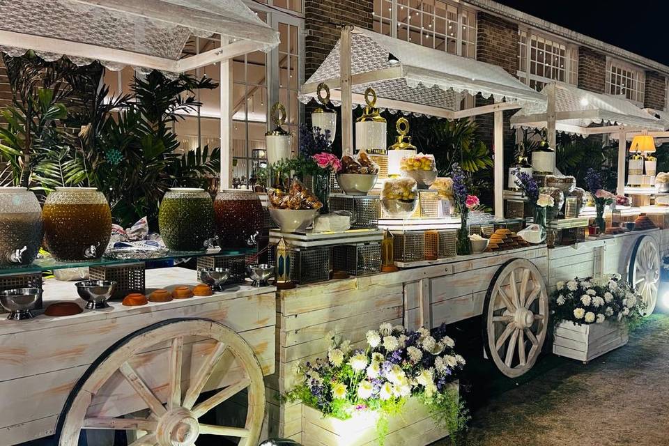 Catering setup