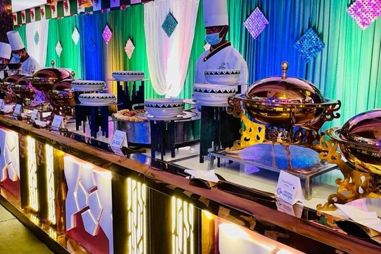 Catering setup