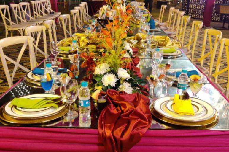 Catering setup