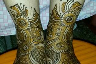 Mehndi for your feet