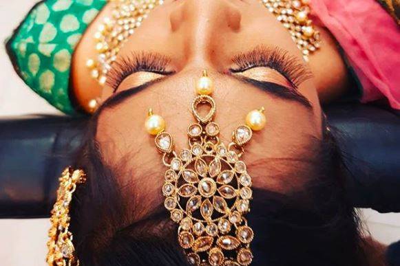 Bridal makeup