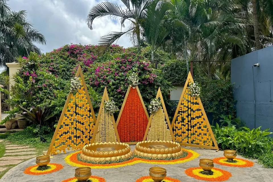 Haldi decor