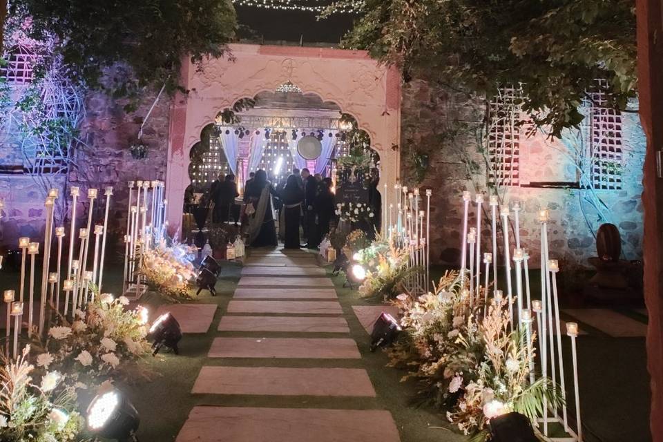 Sangeet tijara fort palace