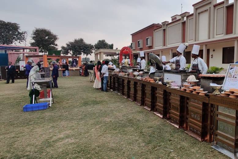 Catering setup